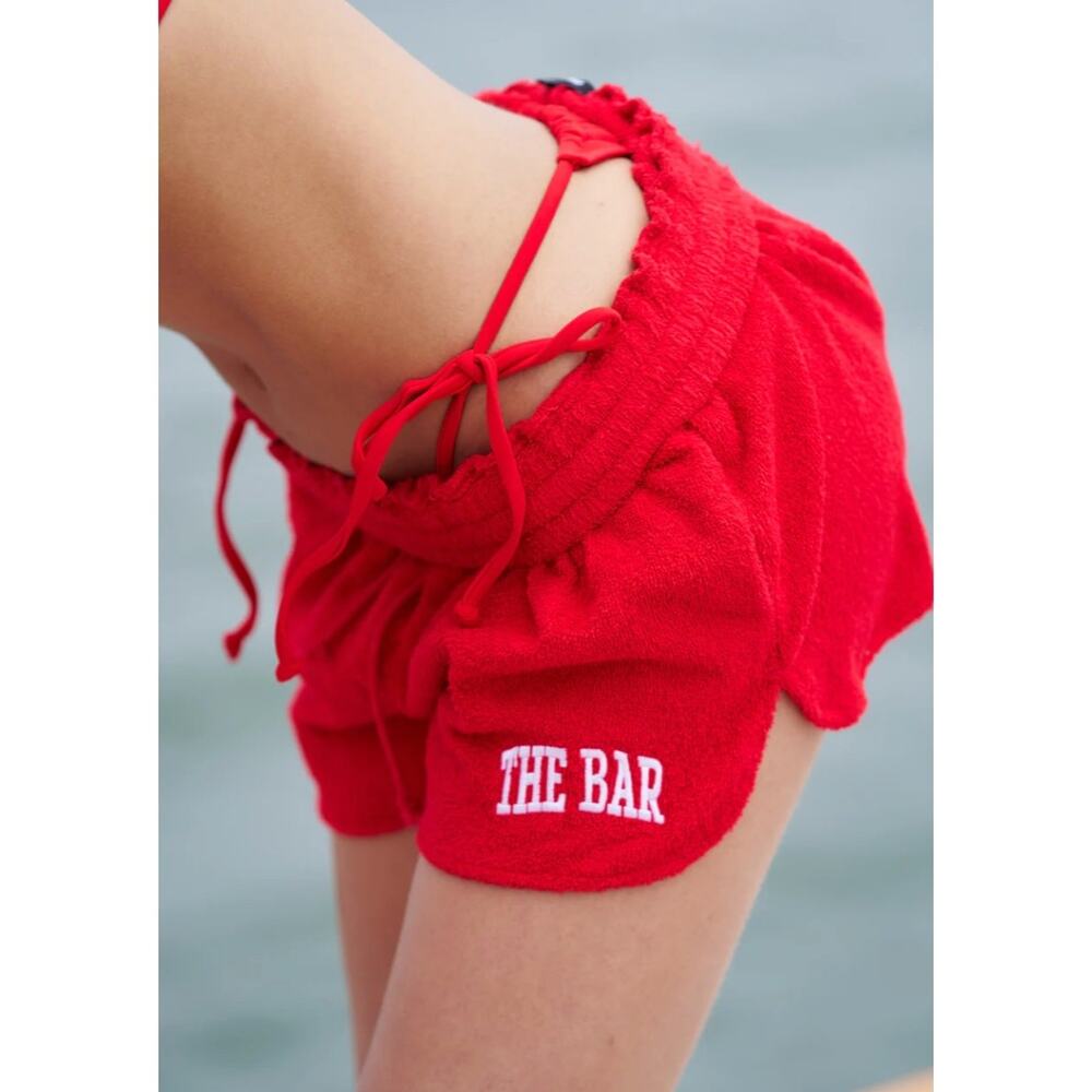 The BAR‎ Terry Shorts Red Limited Edition Size XS